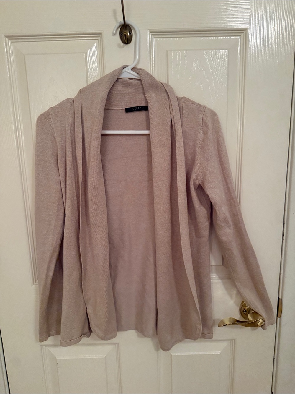 Soft Open-Front Women’s Cardigan Sweater - khaki